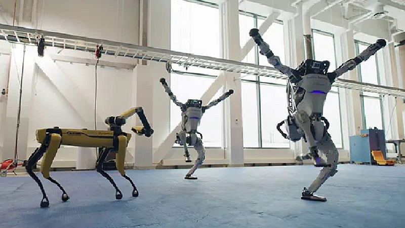 dancing robots