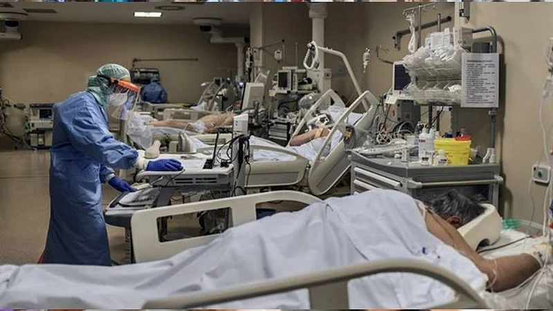 hospital bed full