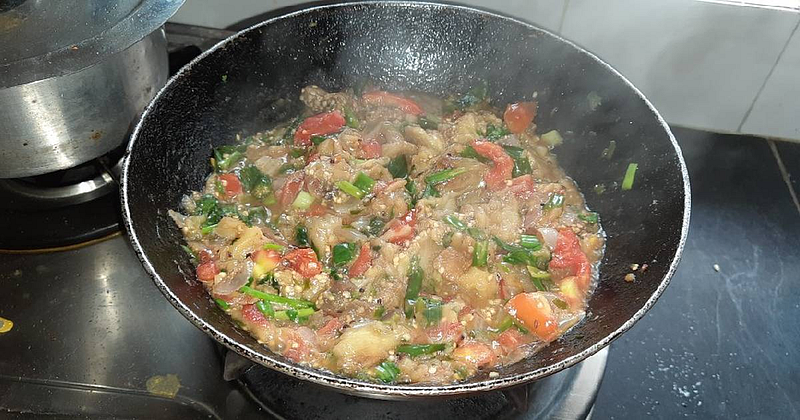 eggplant bharit