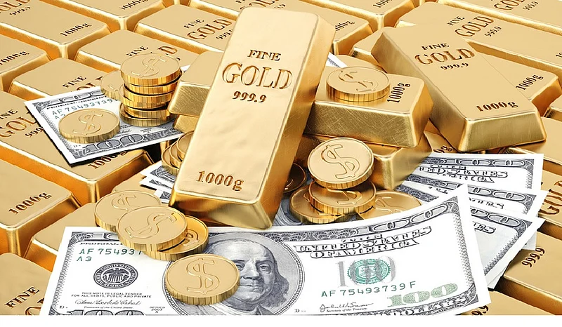 gold and doller
