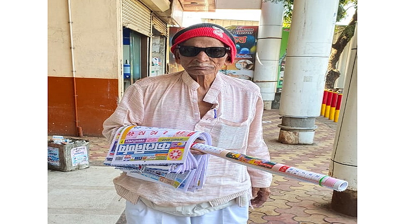 grandfather selling calender