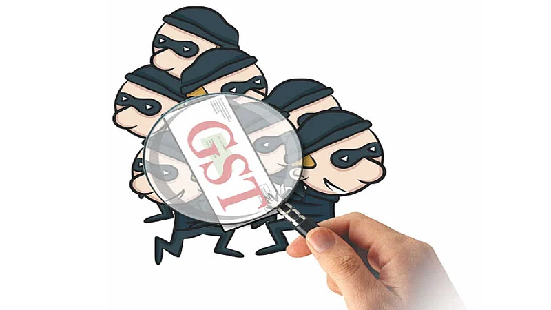 nagpur GST department raid on shops in nagpur