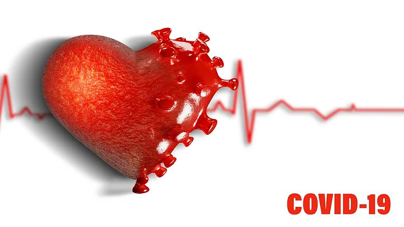 Effect of corona on heart cells