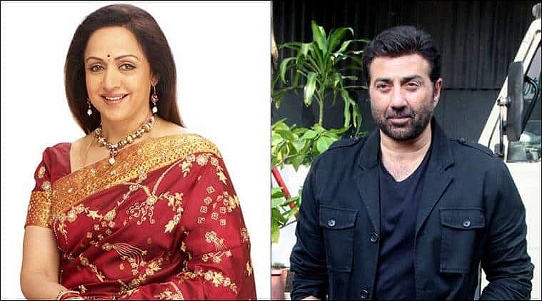 hema malini sunny deol not to sit together in parliament