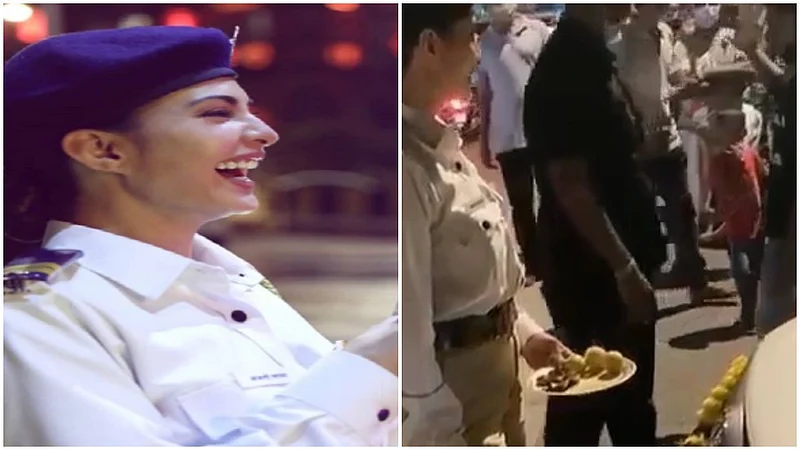 Jacqueline Fernandez gifts staff member a car as Dusshera