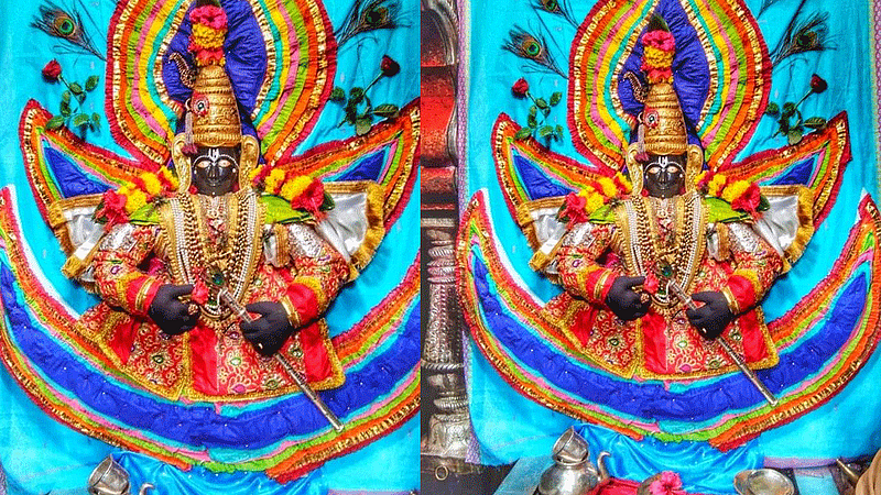 jotiba Mahapuja in form of Lord Krishna