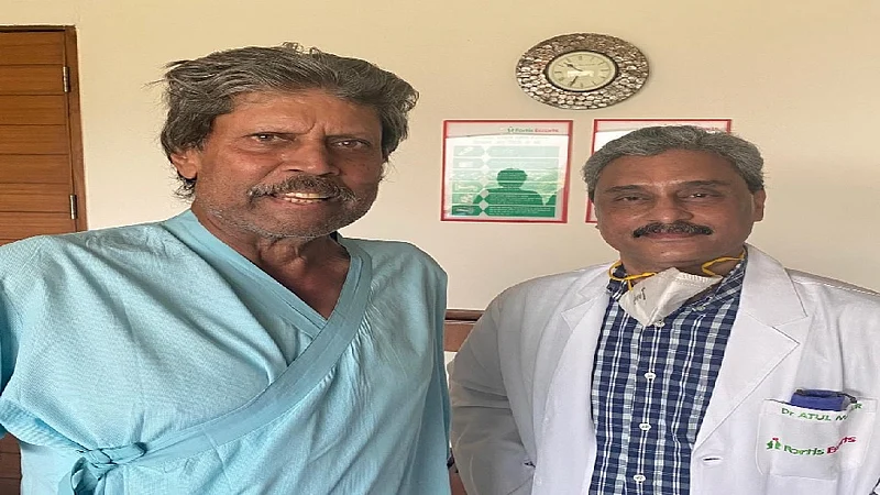kapil dev discharged