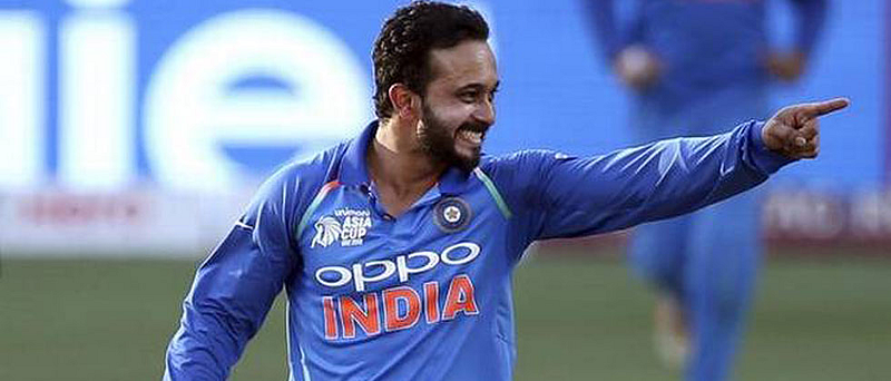 Kedar Jadhav to lead team Maharashtra in Vijay Hazare Trophy