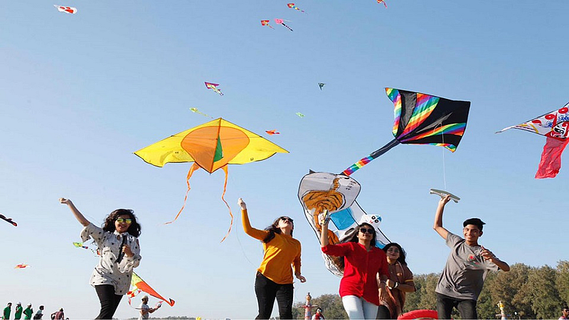 kite flying