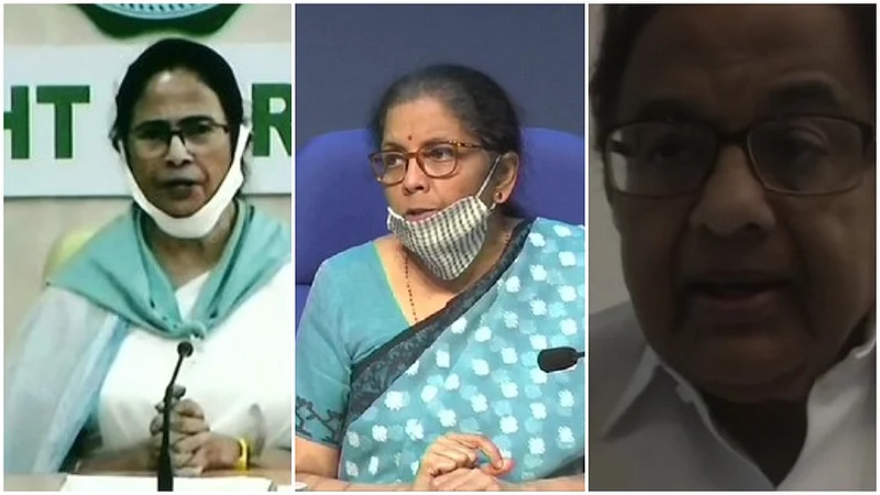 mamta banerjee, p chidambaram, PM Modi 20 lakh crore economic package