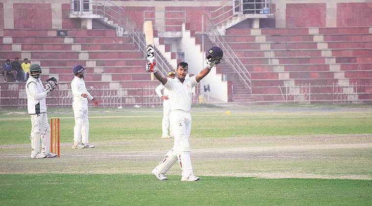 Mayank Agarwal scores century against Bangladesh in 1st test in Indore