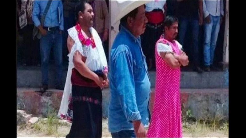 Mexican Mayor Paraded Through Town In Woman Clothes