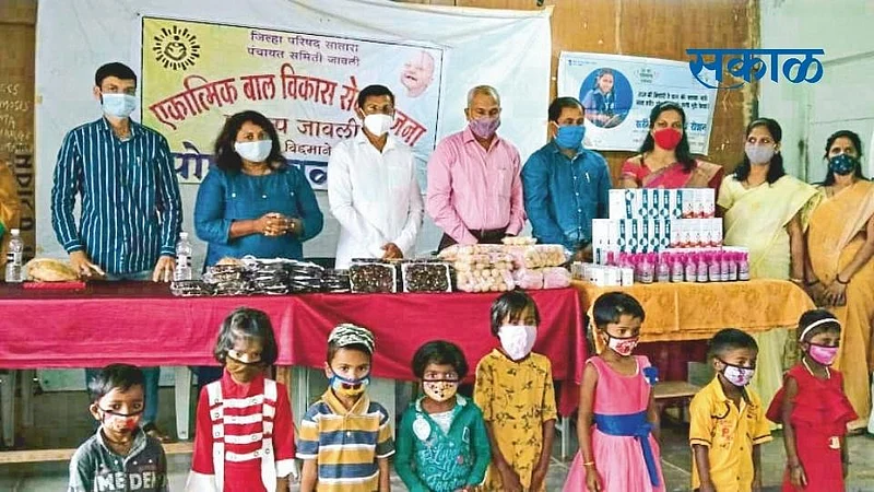 जावळीची कुपोषणमुक्तीकडे वाटचाल : सतीश बुद्धे}
