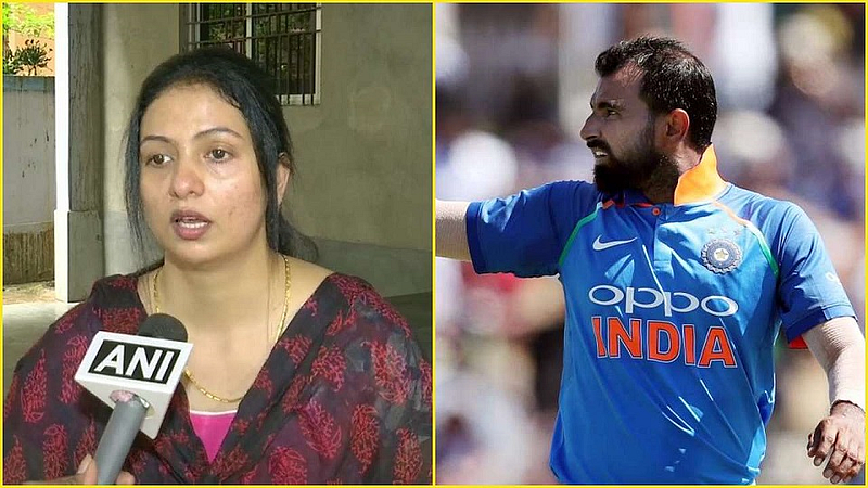 mohmmad shami's wife on the arrest warrant
