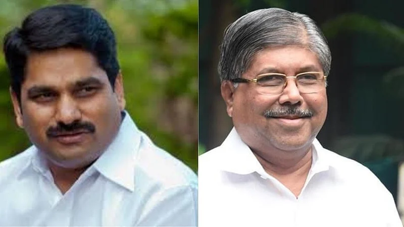 satej patil criticized on chandrakant patil on vaccination provides for citizen in kolhapur