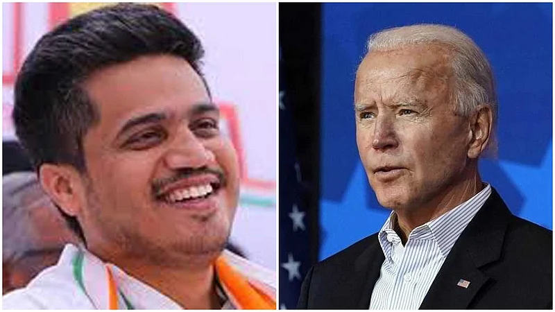 Congratulations to Joe Biden from MLA Rohit Pawar