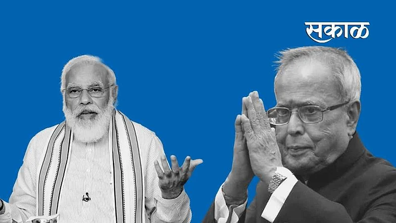 pranab mukhrjee pm modi