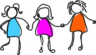 Three girls from the same village were fleeing