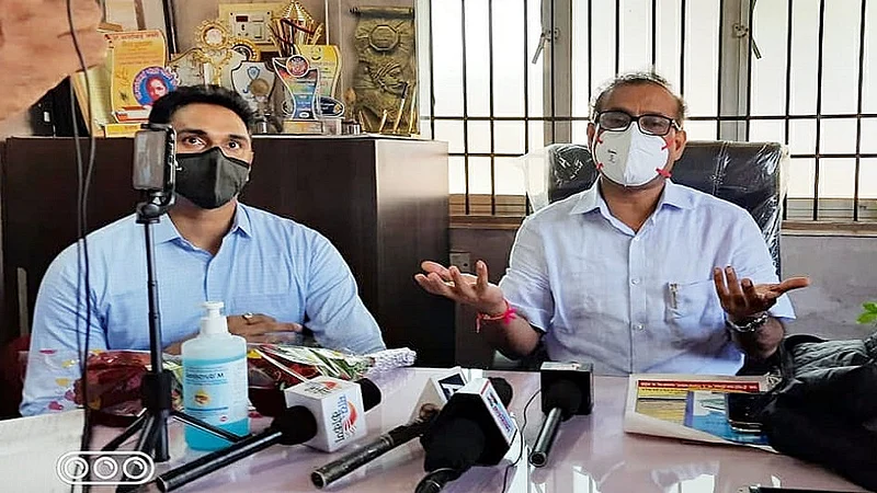 Health Minister Rajesh Tope press conference dapoli ratnagiri