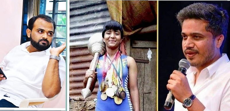 'ती' सुवर्णकन्या अन् आमदार रोहित पवार...