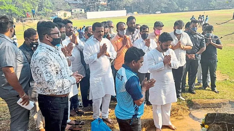 cricket tournament Inauguration Sawantwadi konkan sindhudurg}