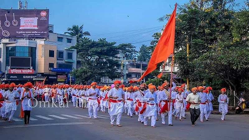 35 years tradition of Durga Mata Daud sangli story by balraj pawar