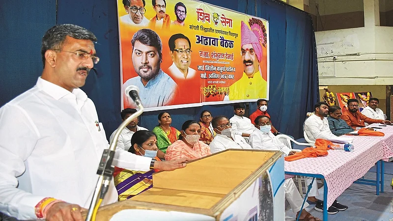 Enter the Gram Panchayat elections as a Shiv Sainik