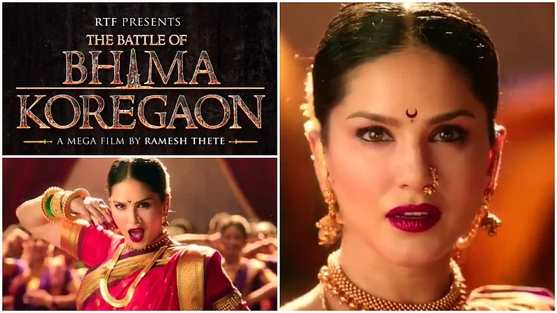 New song of sunny Leonie video viral movie the battle of Bhima koregoan
