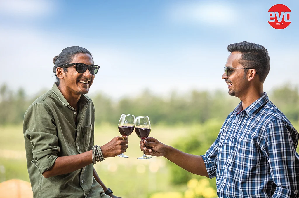 Team Evo at The Sula Vineyards