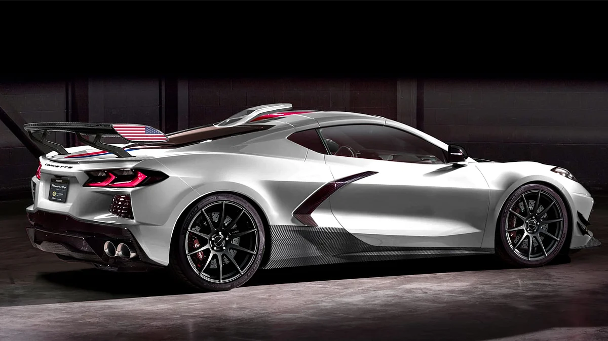 Hennessey C8 Corvette 2020 rear 3 quarters