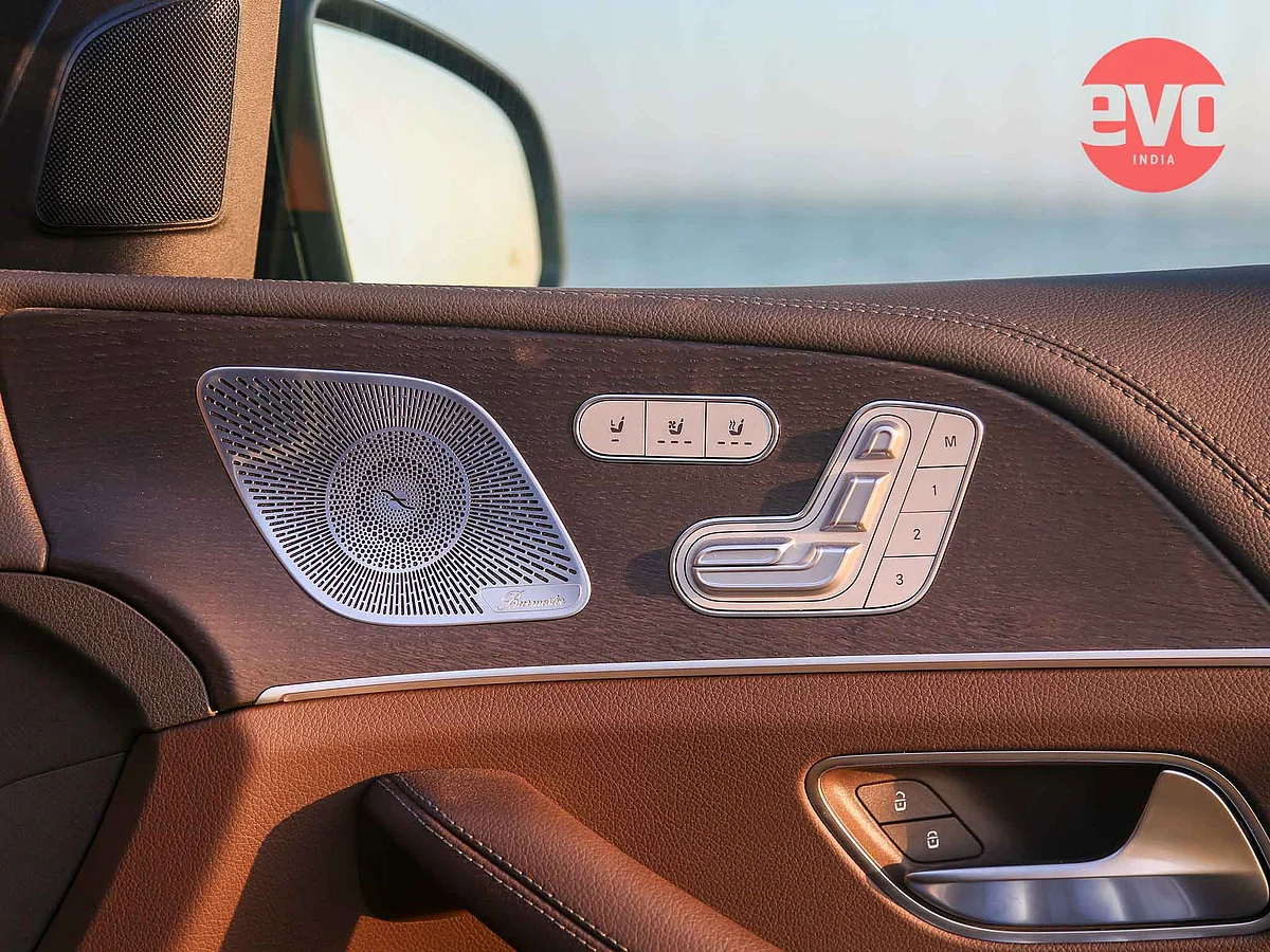 Burmester audio and Memory seats with heading, cooling and massage functions are standard on the GLE