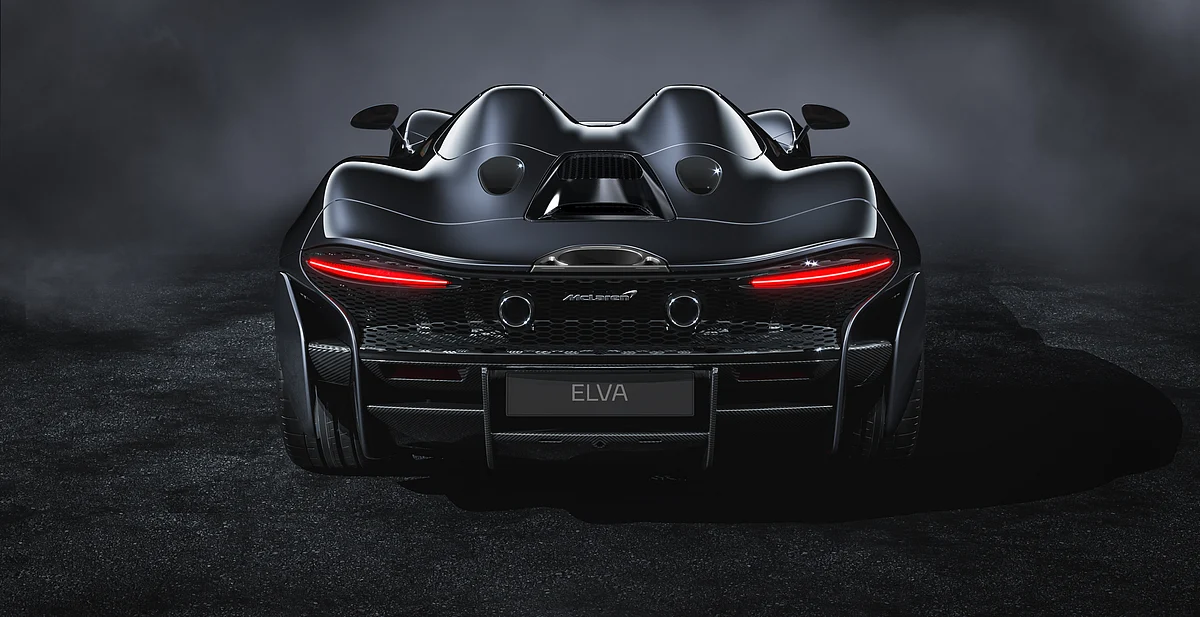 McLaren Elva rear