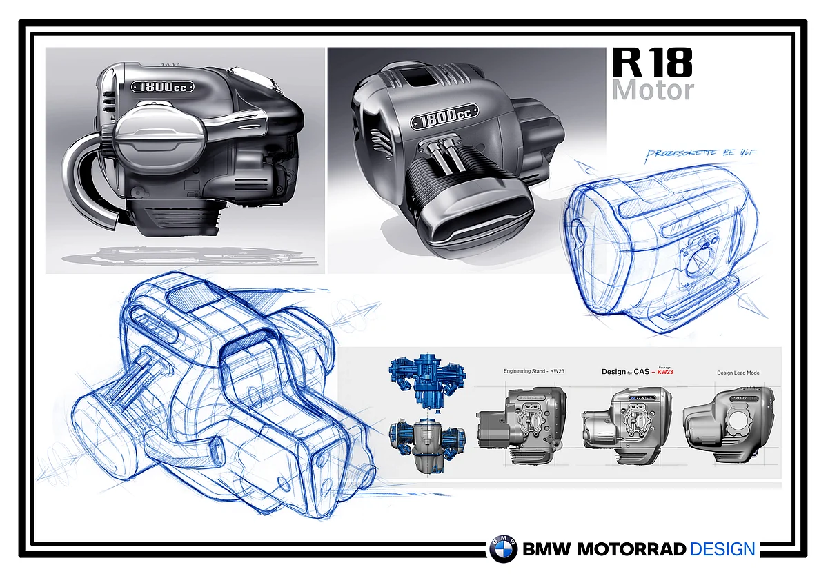 BMW R 18 engine design