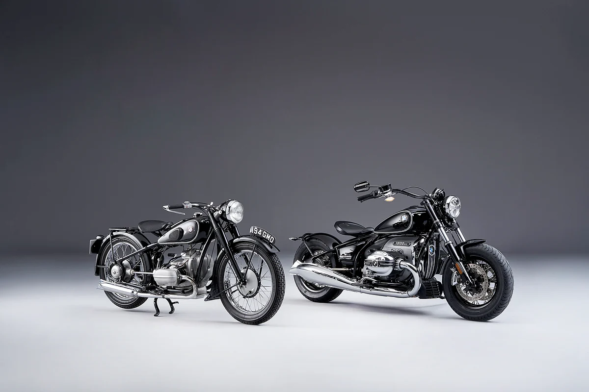 BMW R 18 and R 5 side to side
