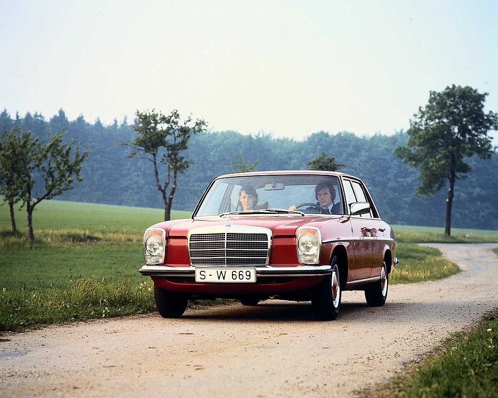 Mercedes-Benz sold two million W 115 and 114 series cars