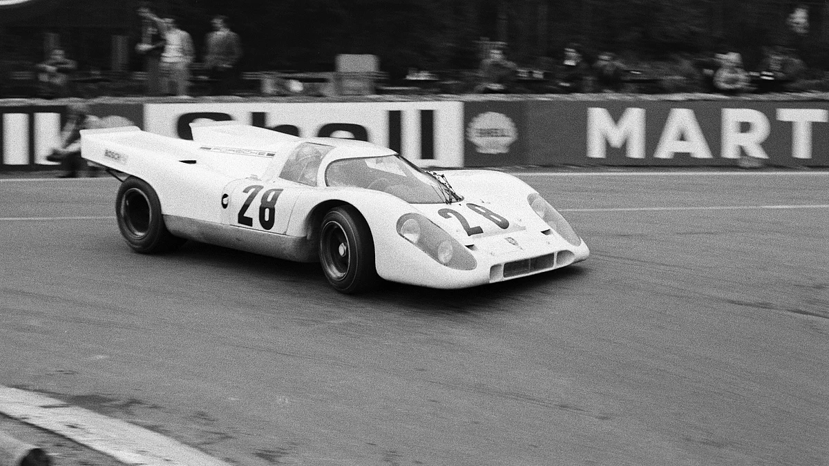 The 917 KH driven by Vic Elford and Kurt Ahrens at Spa Francorchamps