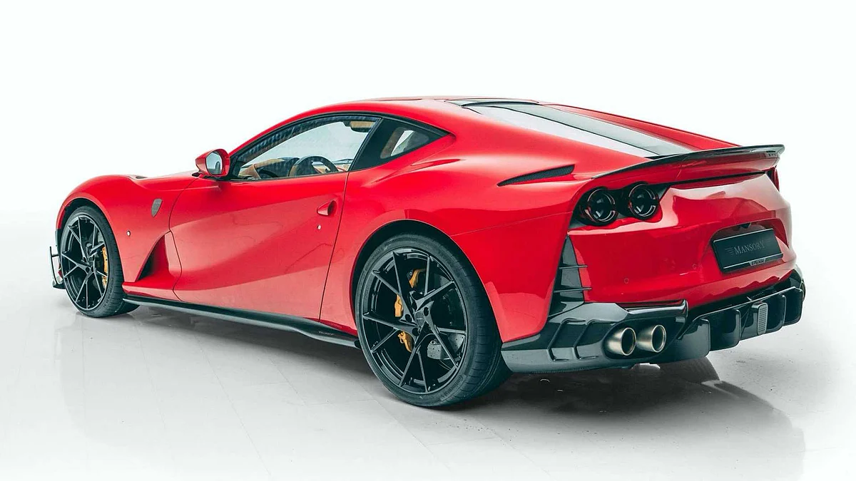 Mansory has done really a subtle job on the Ferrari 812 Superfast.
