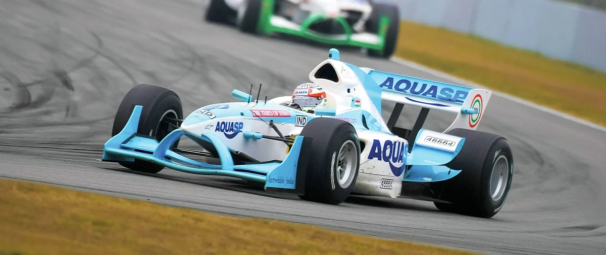 Narain's appetite for single-seaters was back with a vengeance in 2014.