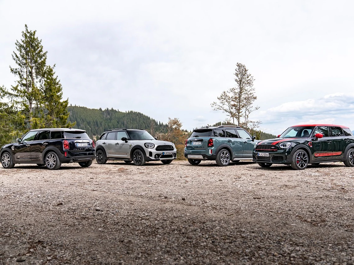 The Countryman is being offered with four different powertrains.
