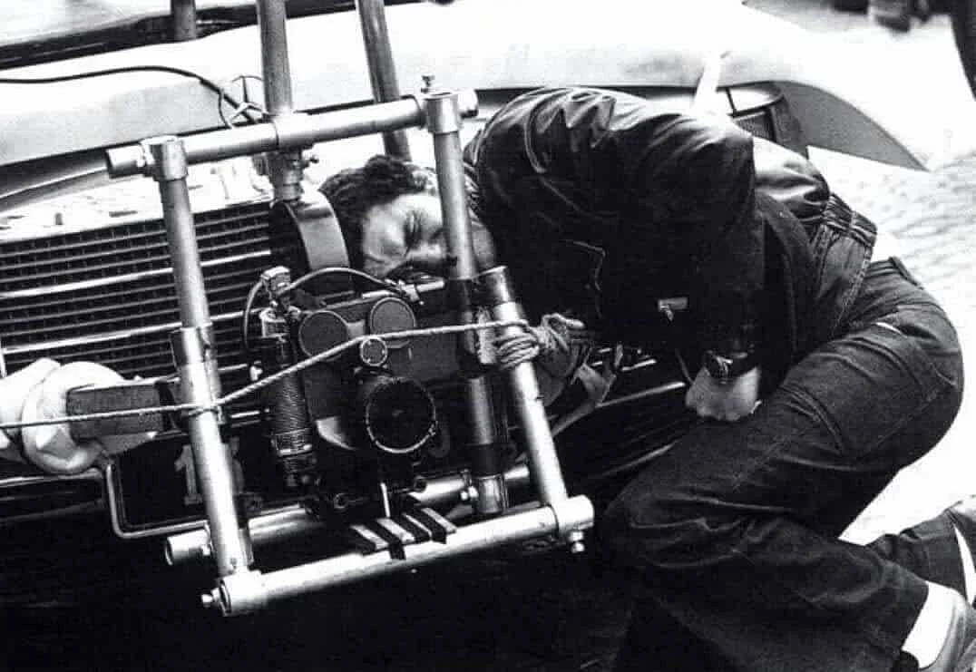 In an era without Go Pros and digital screens, a lot of manual craft was involved