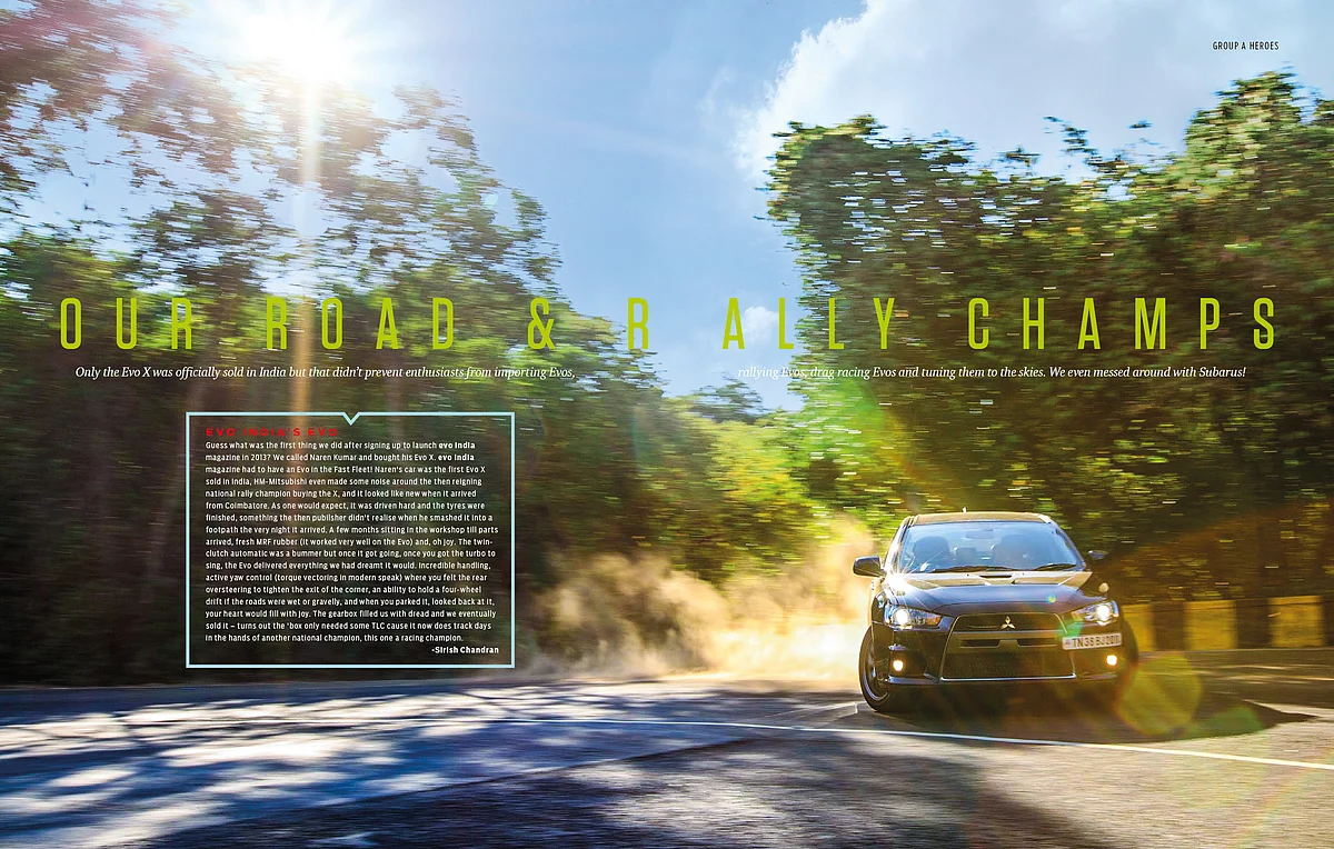 Experiences of Indian enthusiasts and rally drivers