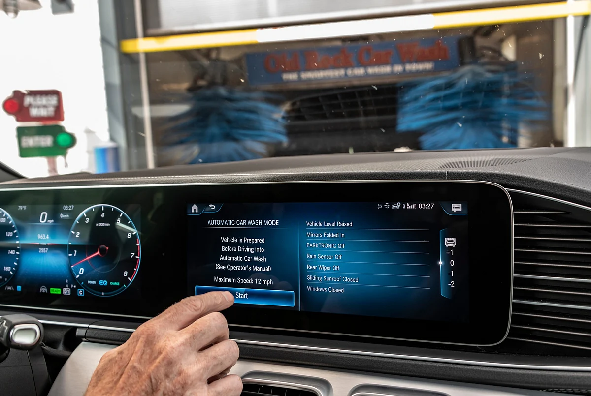 A huge range of information can be had from the MBUX system