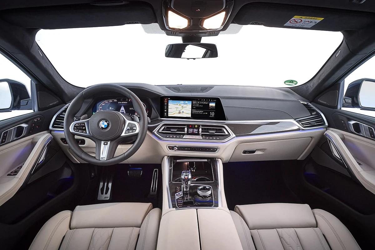 Typical BMW cabin