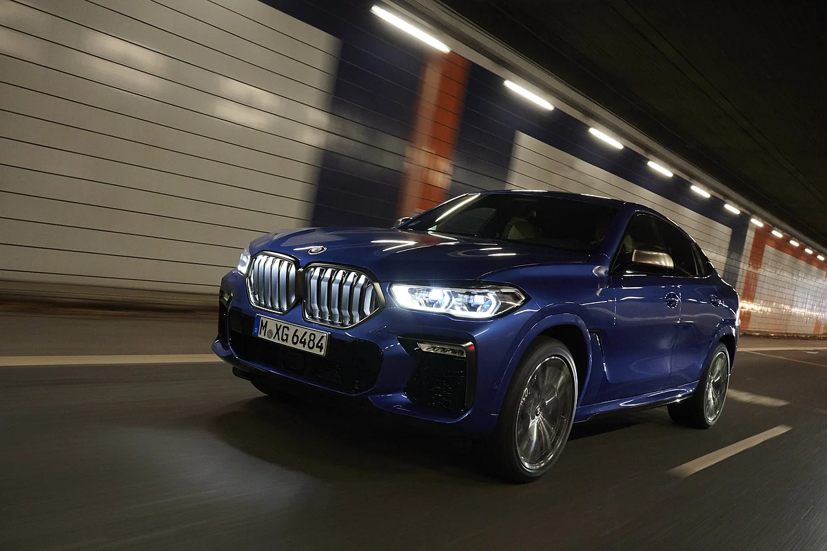 The illuminated grille is an optional extra