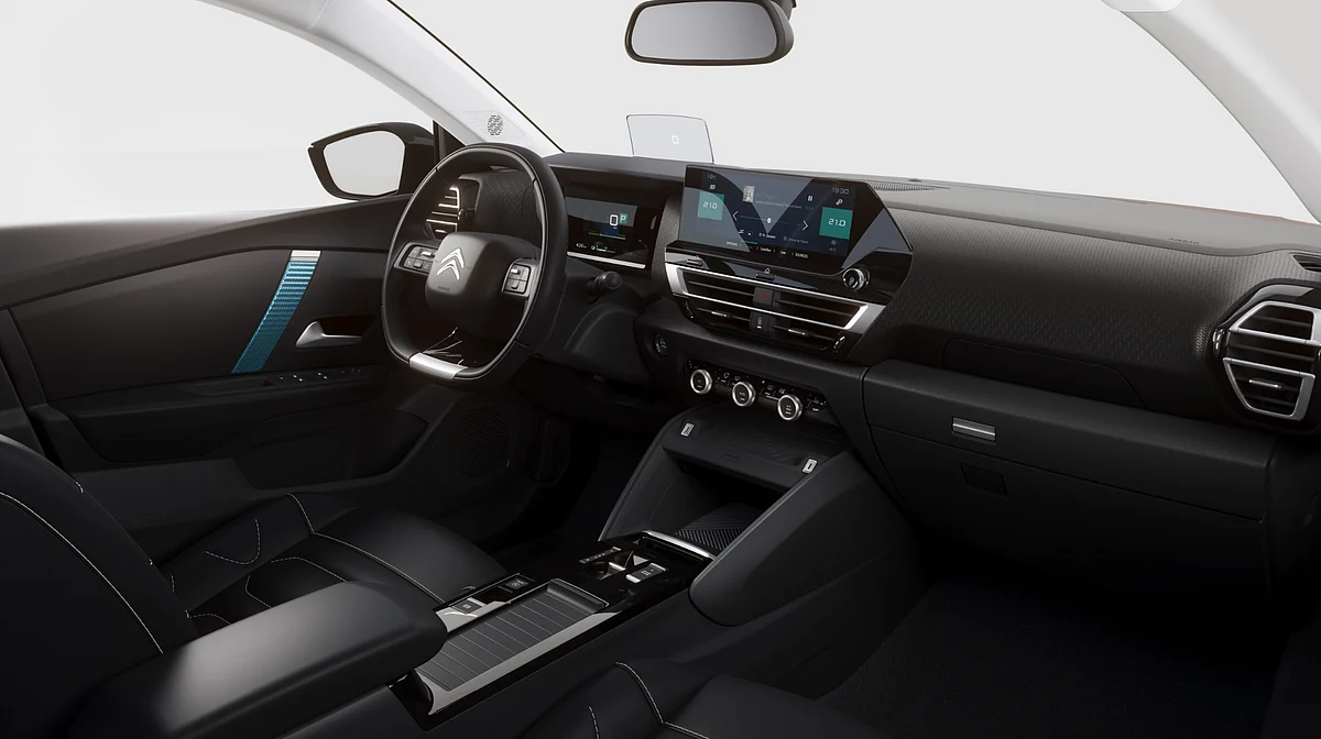 Citroen C4 interiors look understated and functional
