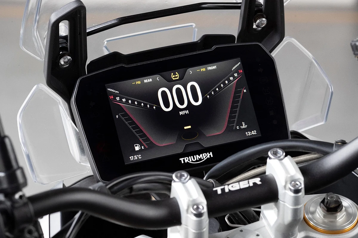 The bikes now get a 7-inch TFT display