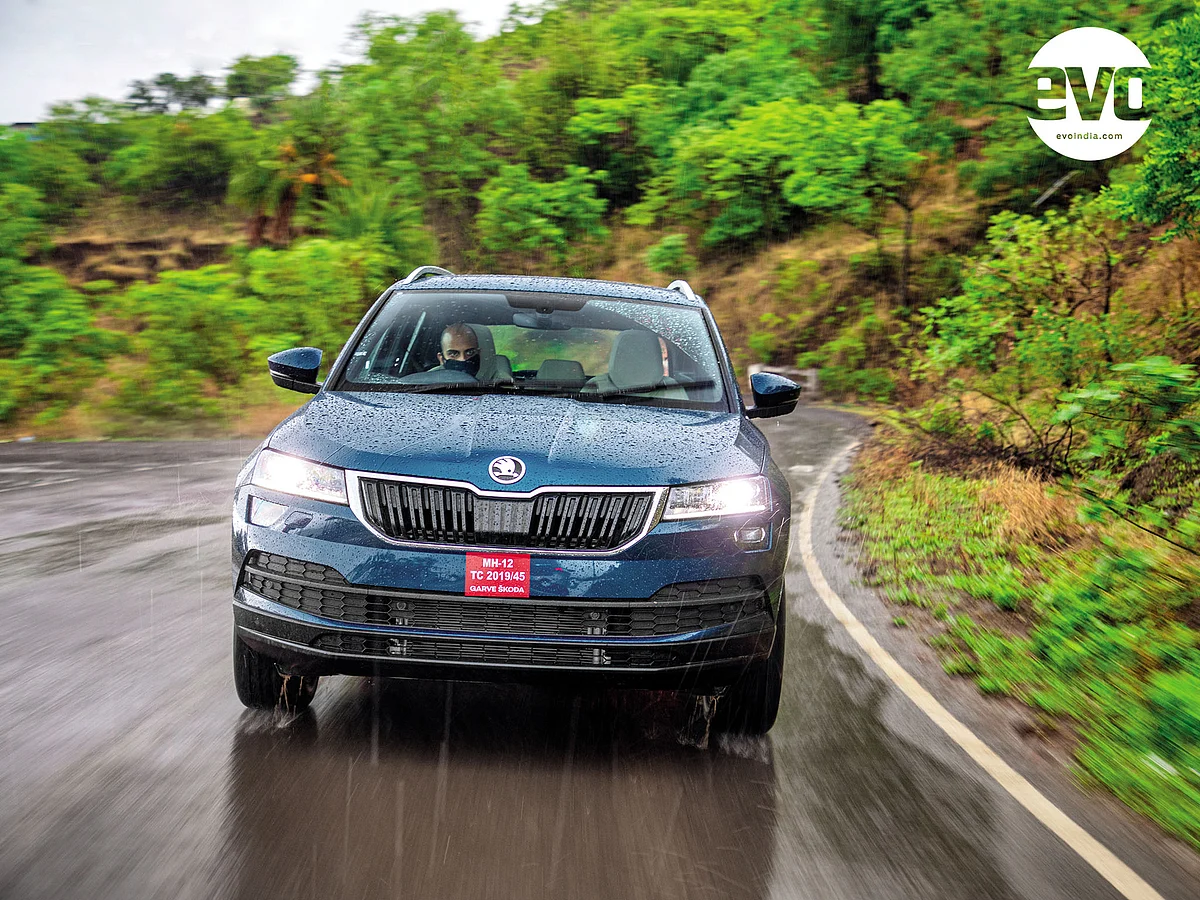 The Karoq is like the Kodiaq's naughty younger sibling