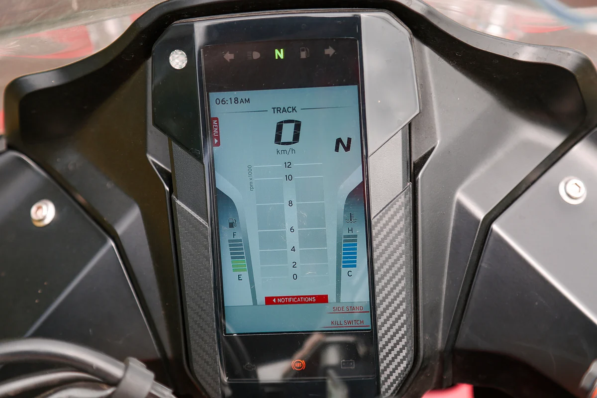 Toggling around the display almost feels like a video game