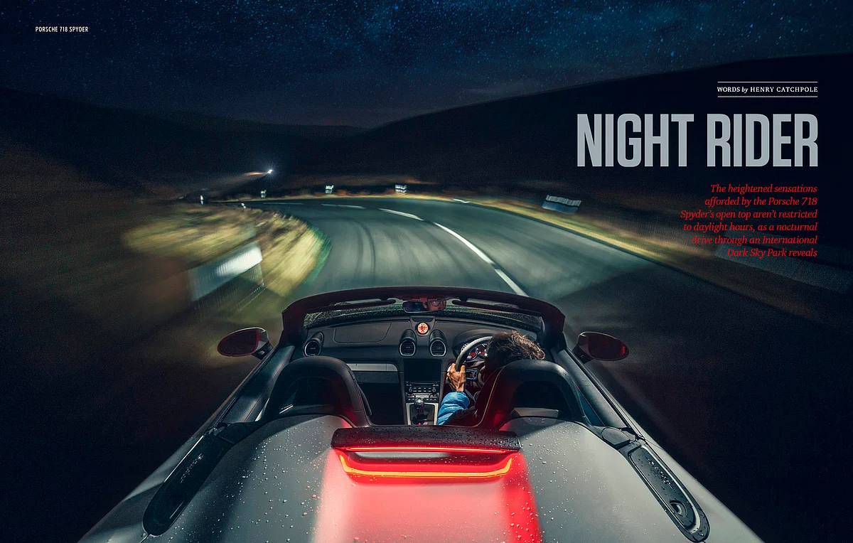 Stargazing in the 718 Spyder