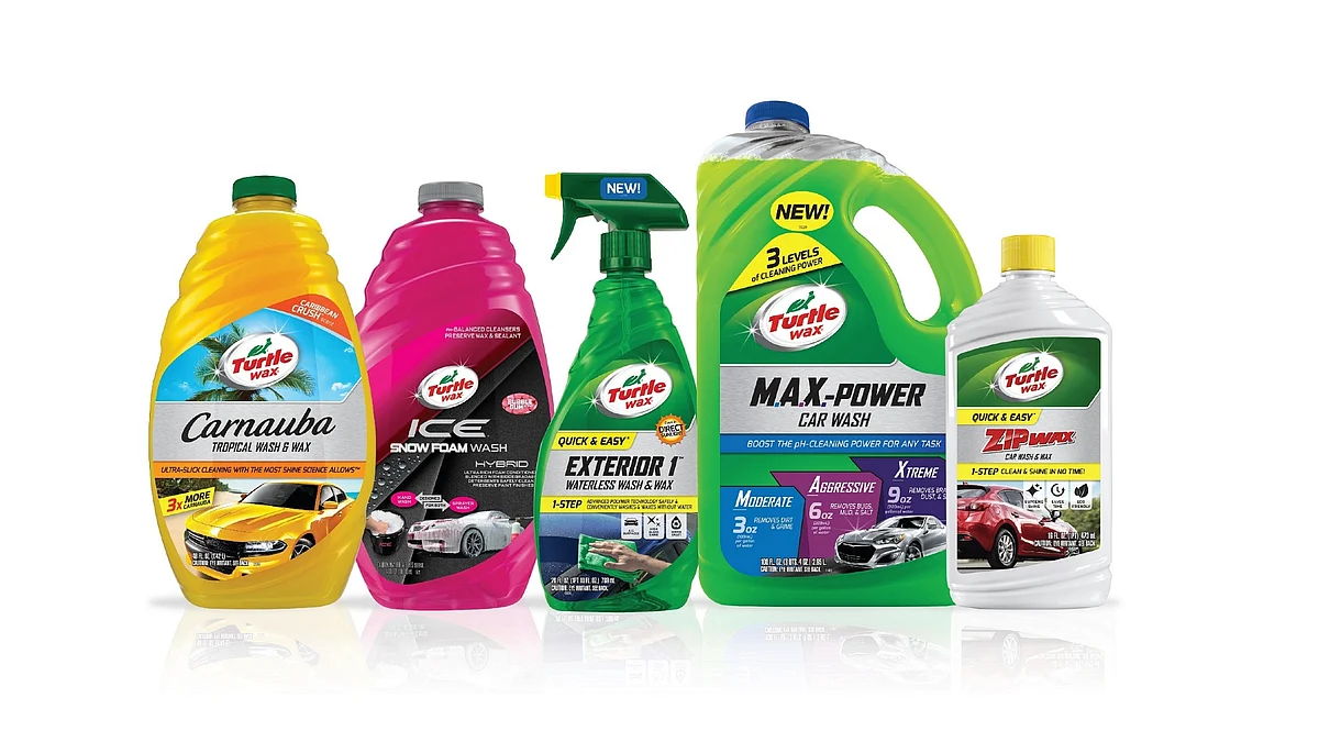 Wide range of car wash products